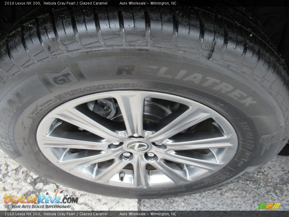 2019 Lexus NX 300 Nebula Gray Pearl / Glazed Caramel Photo #7