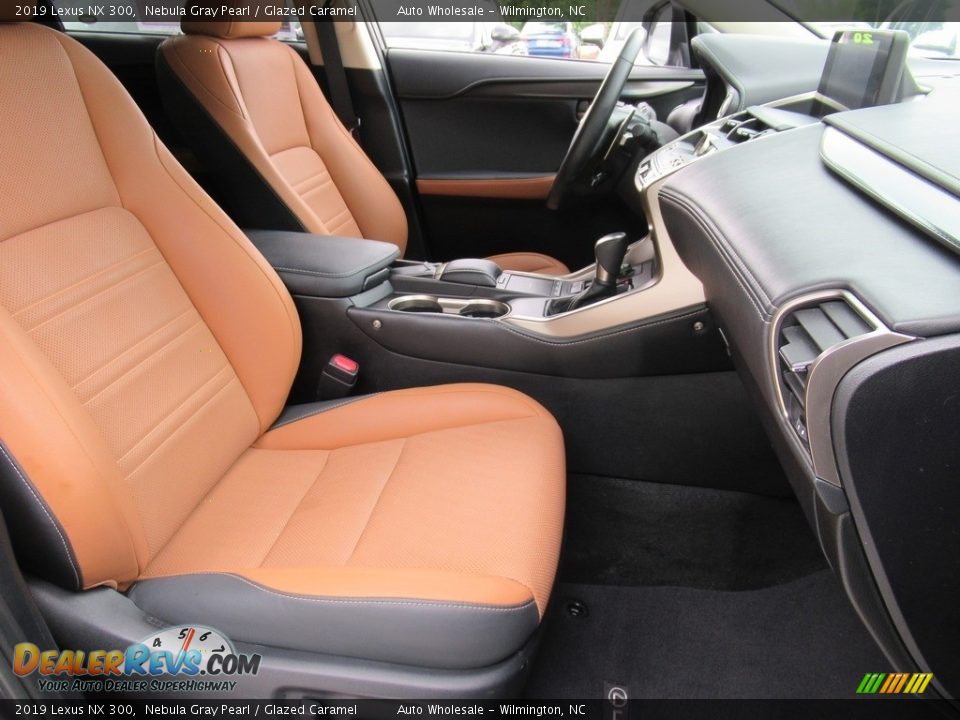 2019 Lexus NX 300 Nebula Gray Pearl / Glazed Caramel Photo #13