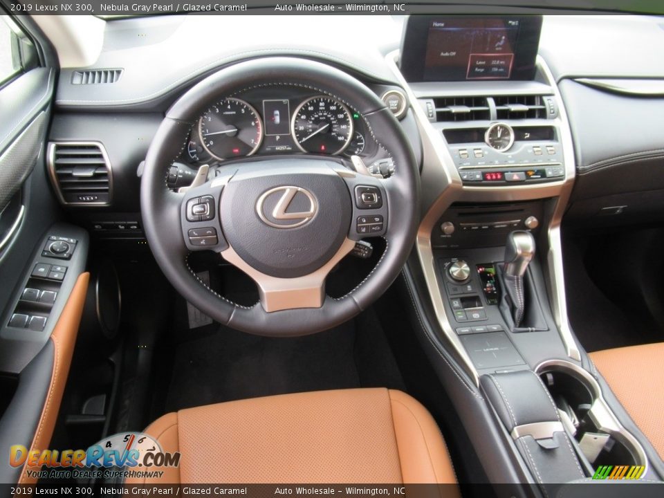 2019 Lexus NX 300 Nebula Gray Pearl / Glazed Caramel Photo #15
