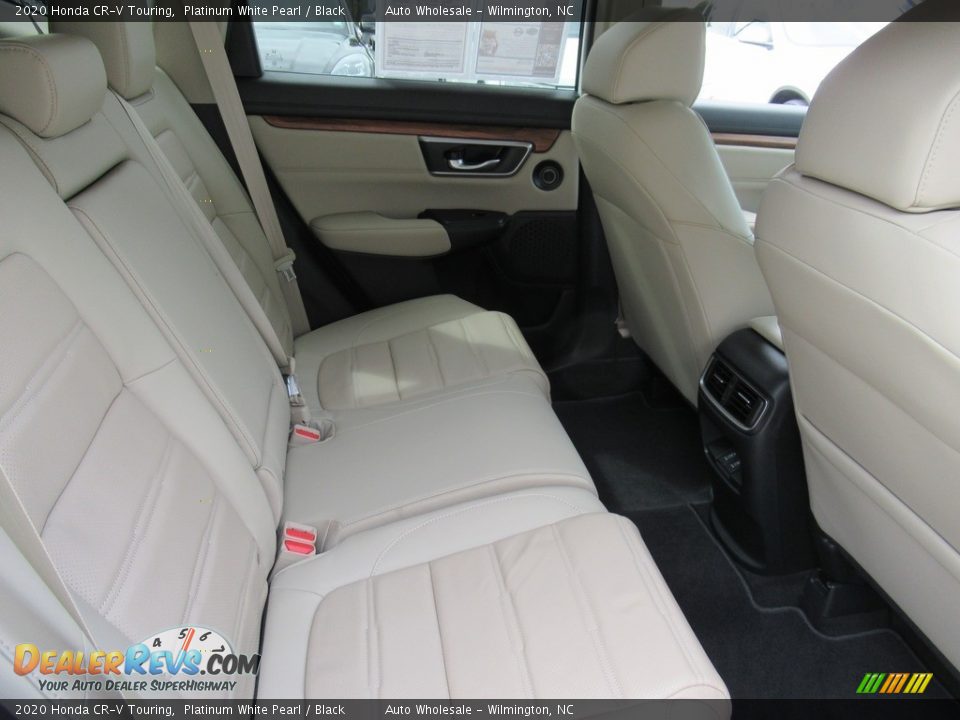 2020 Honda CR-V Touring Platinum White Pearl / Black Photo #14