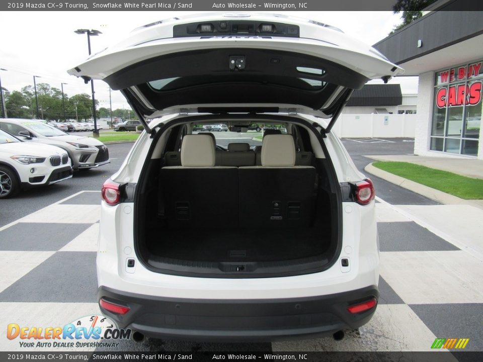 2019 Mazda CX-9 Touring Snowflake White Pearl Mica / Sand Photo #5