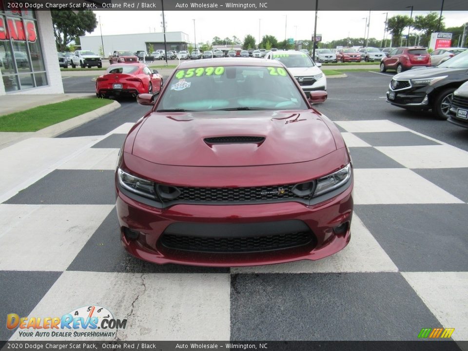 2020 Dodge Charger Scat Pack Octane Red / Black Photo #2