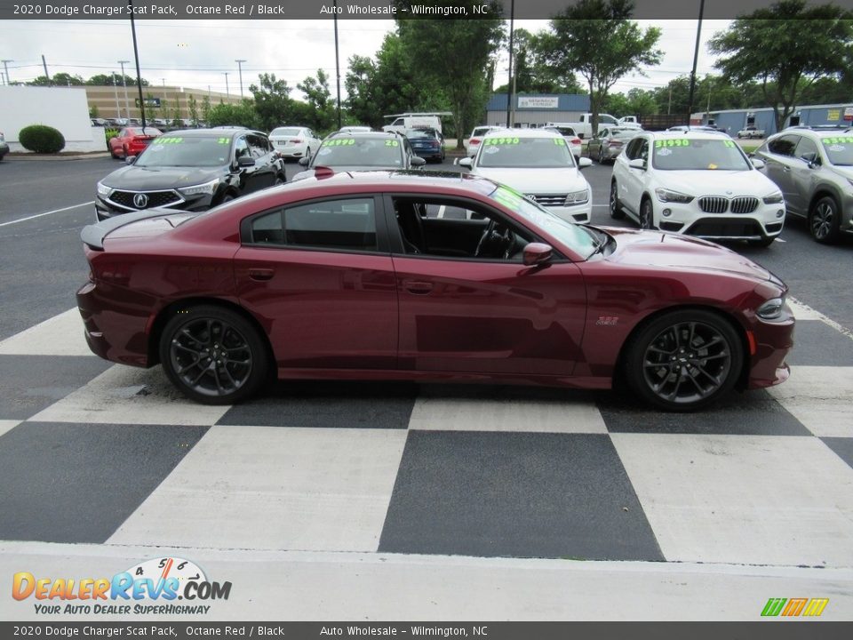 2020 Dodge Charger Scat Pack Octane Red / Black Photo #3