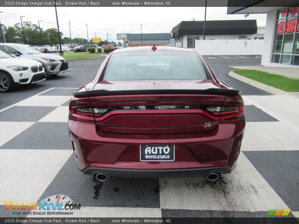 2020 Dodge Charger Scat Pack Octane Red / Black Photo #4