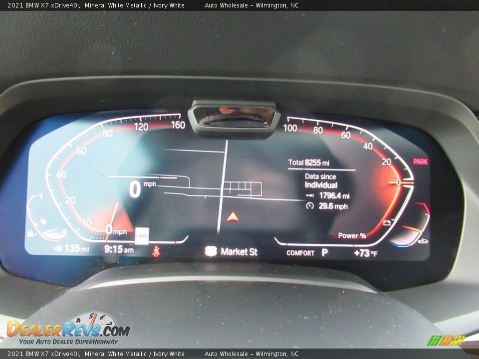 2021 BMW X7 xDrive40i Gauges Photo #16