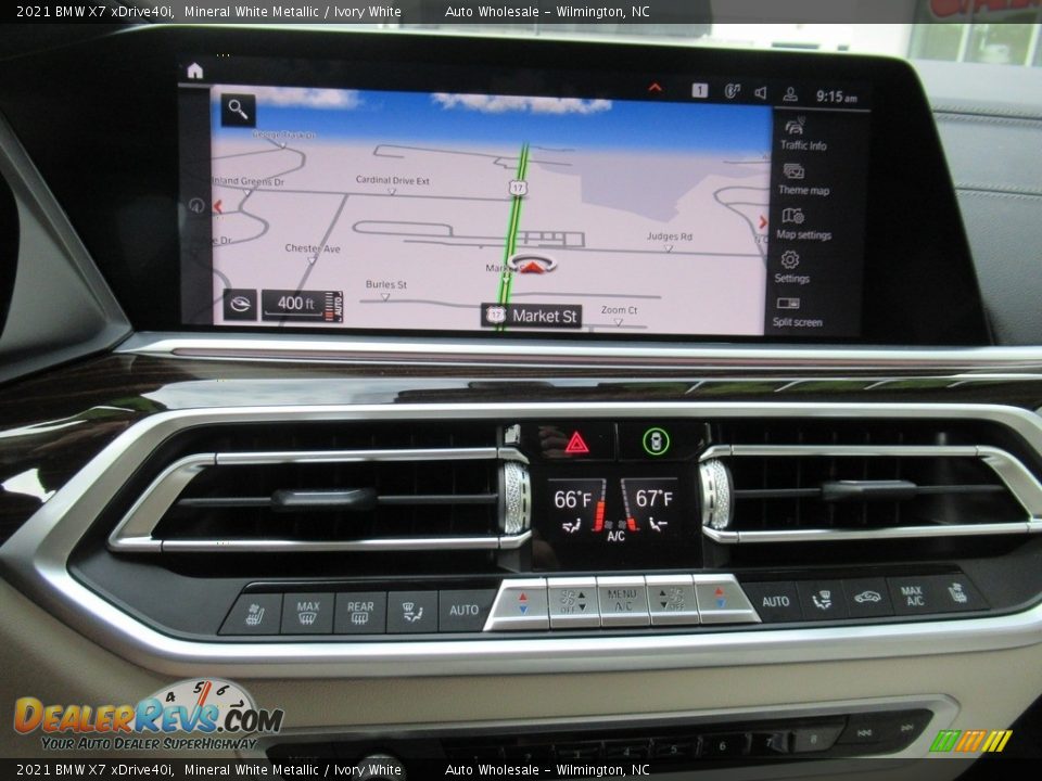 Navigation of 2021 BMW X7 xDrive40i Photo #17