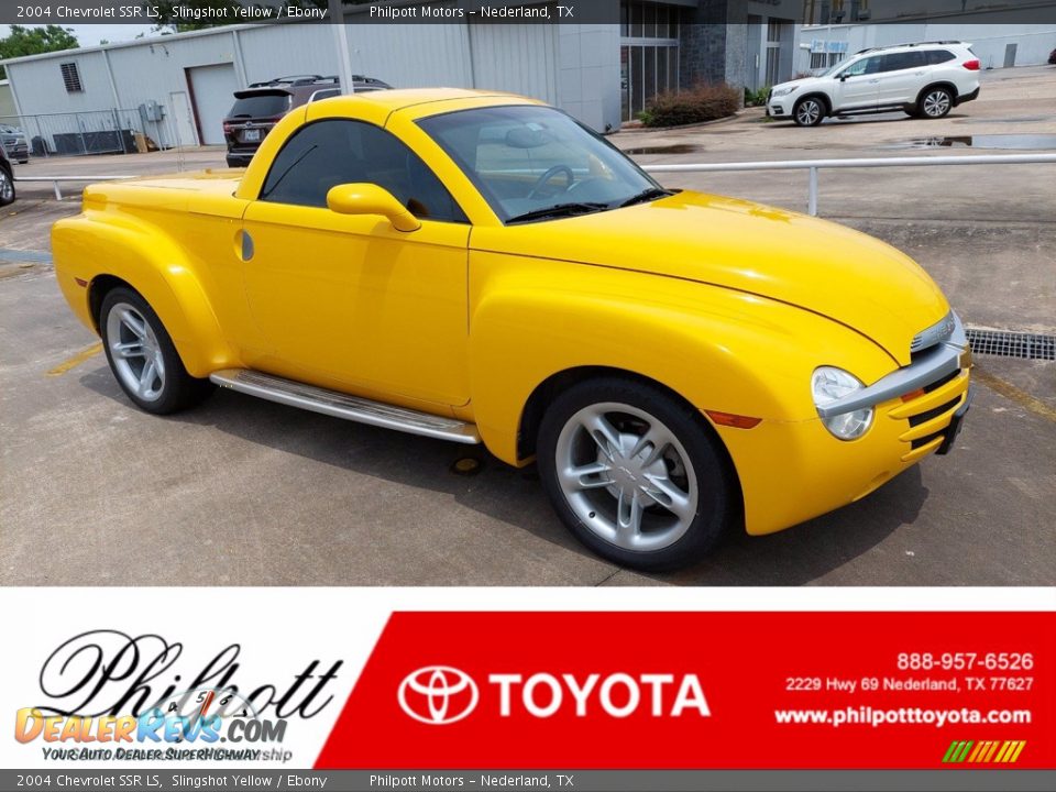 2004 Chevrolet SSR LS Slingshot Yellow / Ebony Photo #1