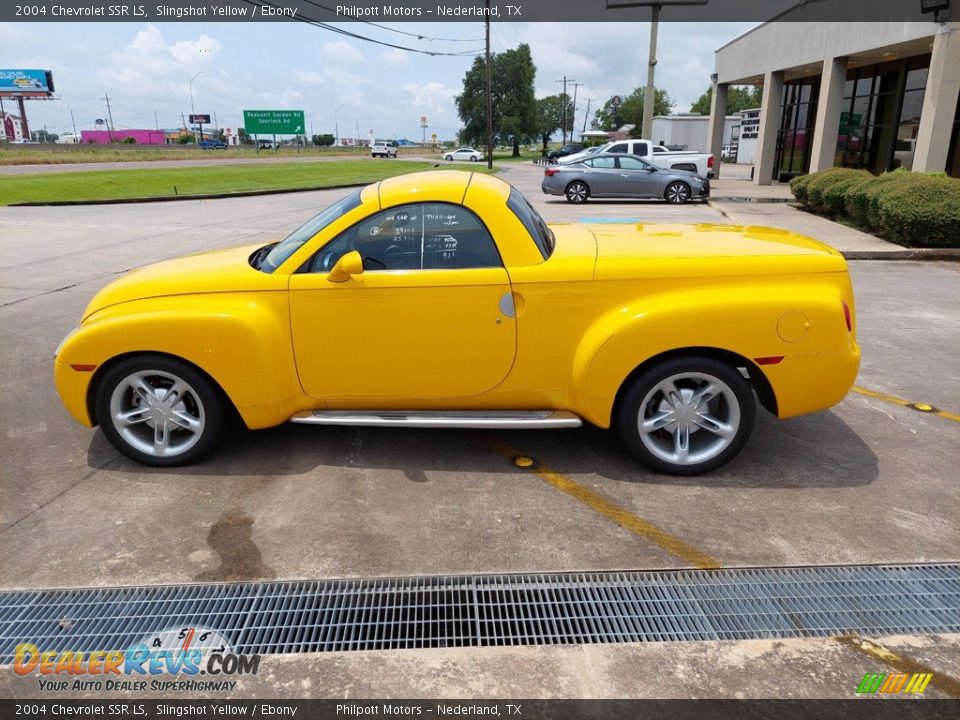 2004 Chevrolet SSR LS Slingshot Yellow / Ebony Photo #4