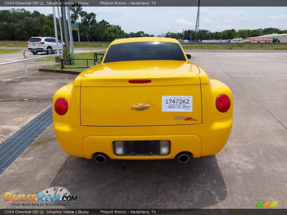 2004 Chevrolet SSR LS Slingshot Yellow / Ebony Photo #6