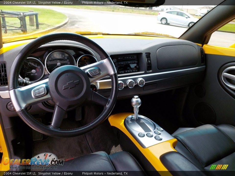 2004 Chevrolet SSR LS Slingshot Yellow / Ebony Photo #11