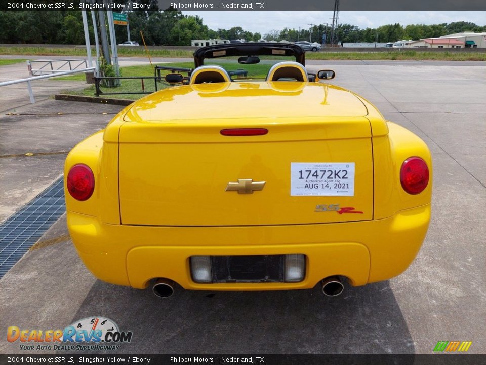 2004 Chevrolet SSR LS Slingshot Yellow / Ebony Photo #22