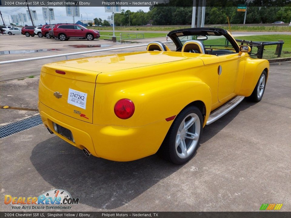 2004 Chevrolet SSR LS Slingshot Yellow / Ebony Photo #23