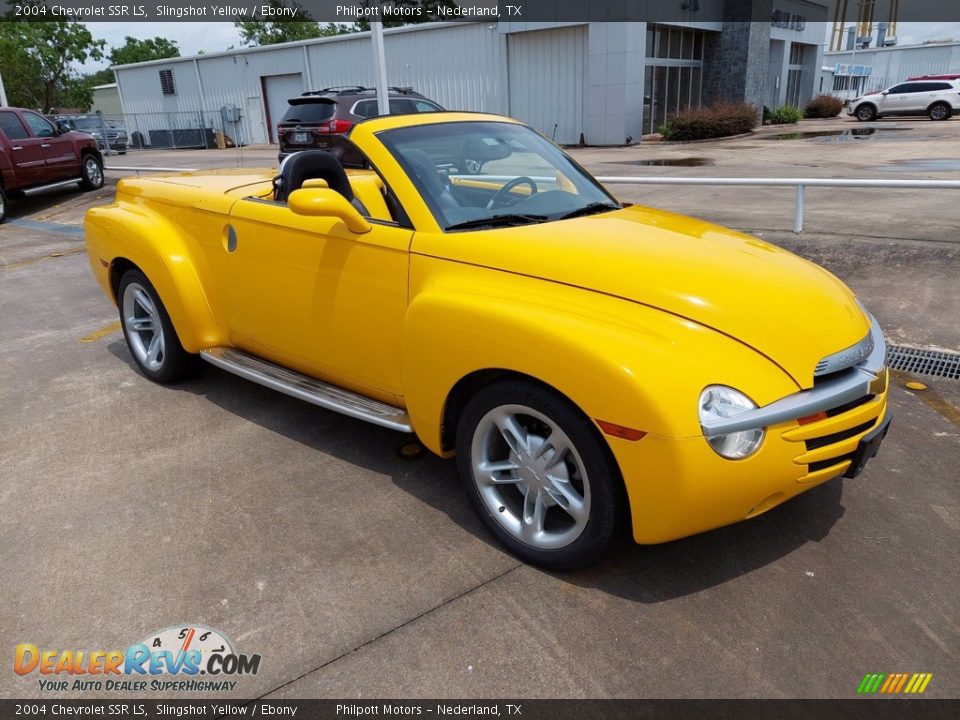 2004 Chevrolet SSR LS Slingshot Yellow / Ebony Photo #25