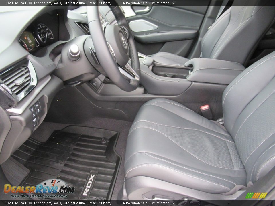 Front Seat of 2021 Acura RDX Technology AWD Photo #10