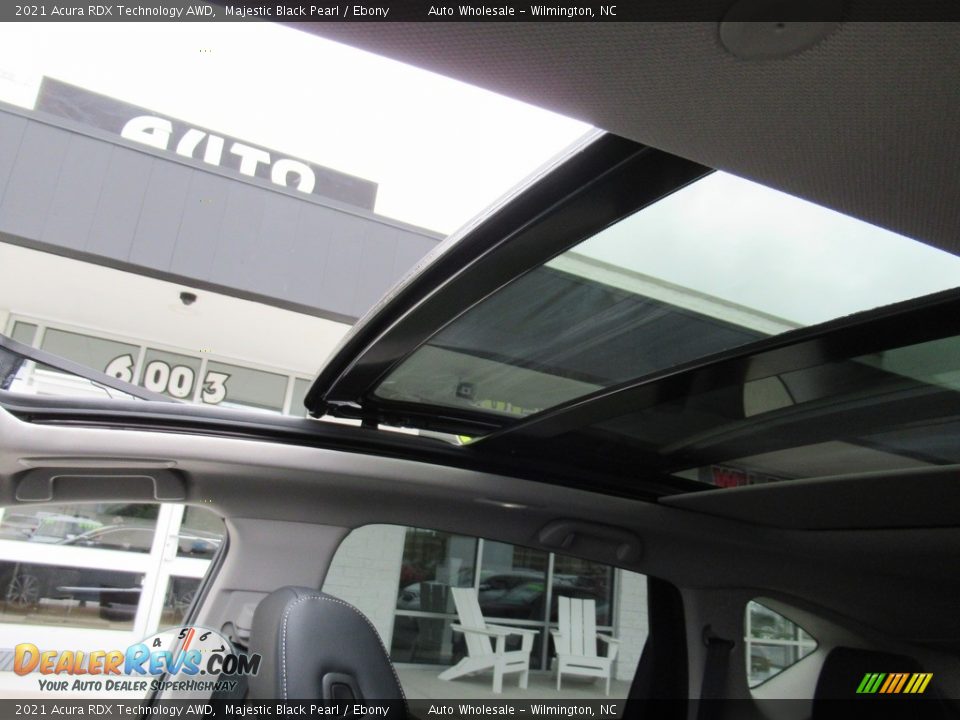 2021 Acura RDX Technology AWD Majestic Black Pearl / Ebony Photo #11