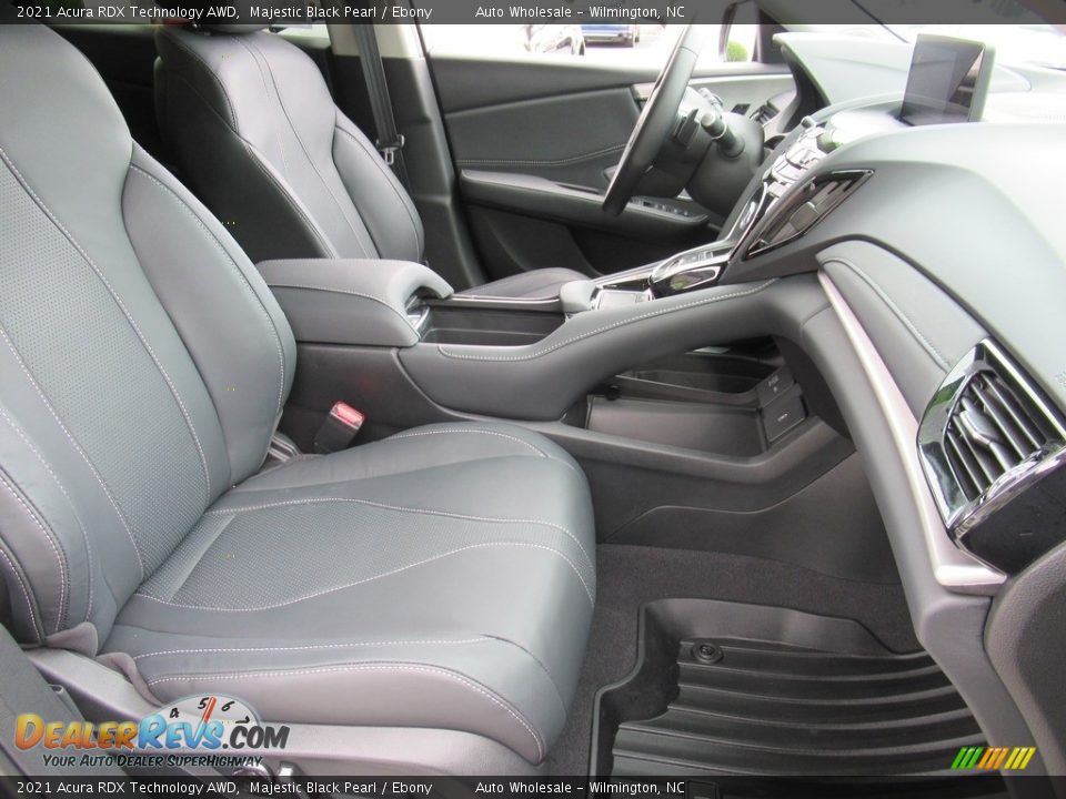 2021 Acura RDX Technology AWD Majestic Black Pearl / Ebony Photo #13