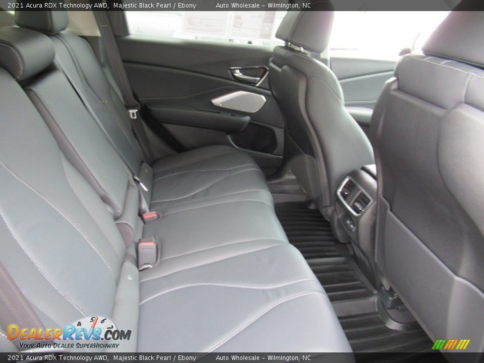 2021 Acura RDX Technology AWD Majestic Black Pearl / Ebony Photo #14