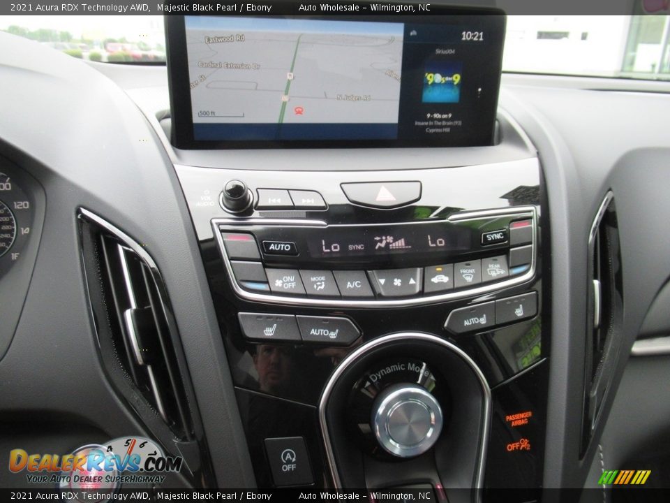 2021 Acura RDX Technology AWD Majestic Black Pearl / Ebony Photo #17