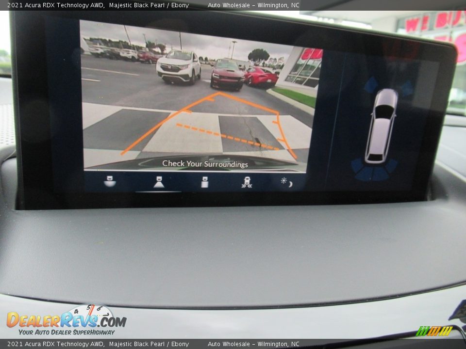 2021 Acura RDX Technology AWD Majestic Black Pearl / Ebony Photo #18