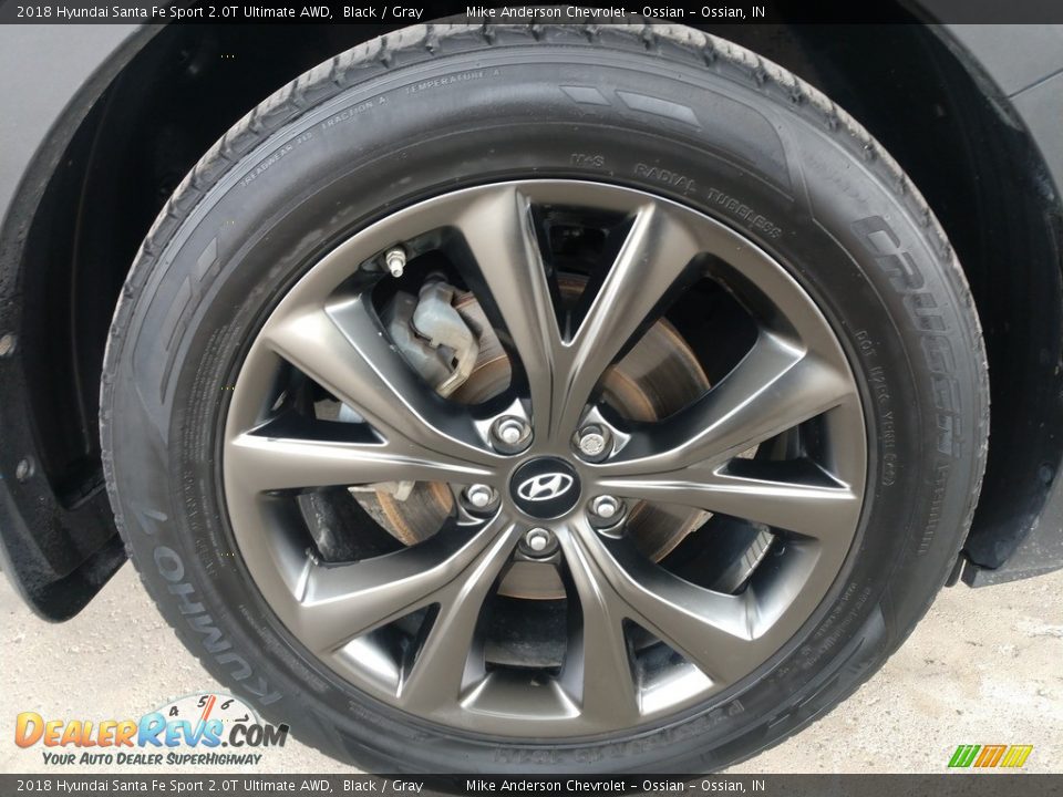 2018 Hyundai Santa Fe Sport 2.0T Ultimate AWD Wheel Photo #12