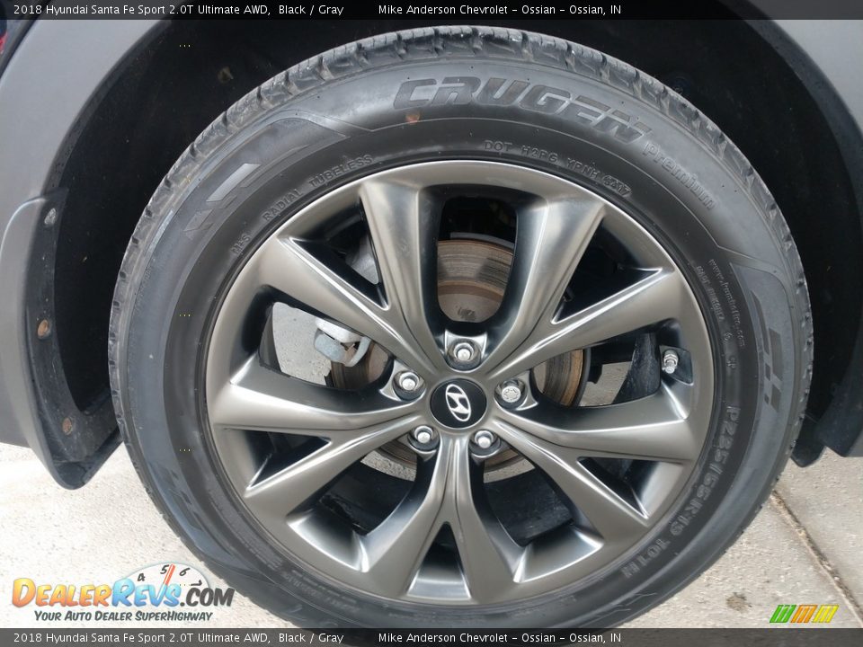 2018 Hyundai Santa Fe Sport 2.0T Ultimate AWD Wheel Photo #13