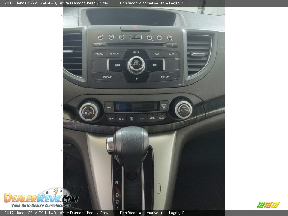 2012 Honda CR-V EX-L 4WD White Diamond Pearl / Gray Photo #20