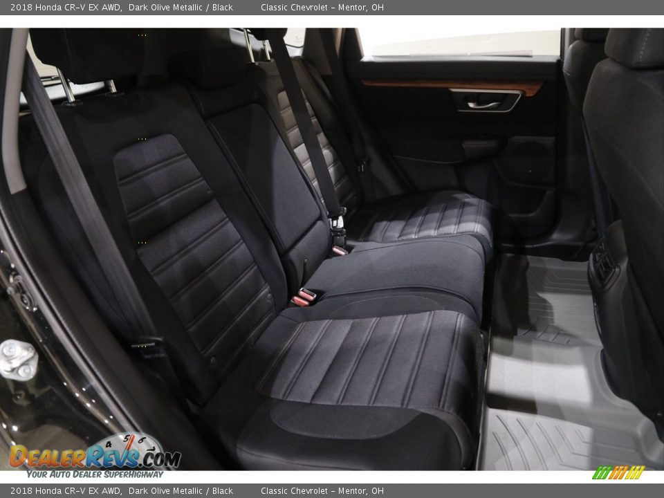 2018 Honda CR-V EX AWD Dark Olive Metallic / Black Photo #15