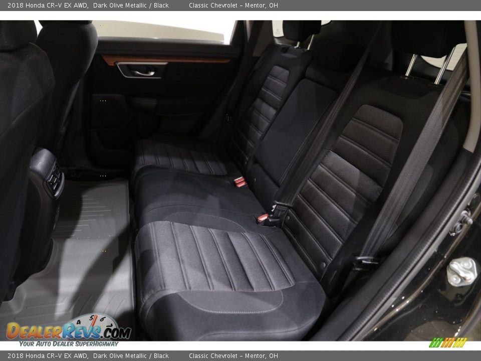 2018 Honda CR-V EX AWD Dark Olive Metallic / Black Photo #16
