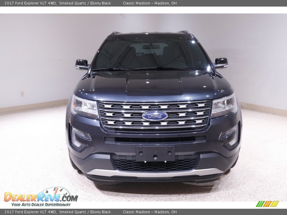 2017 Ford Explorer XLT 4WD Smoked Quartz / Ebony Black Photo #2