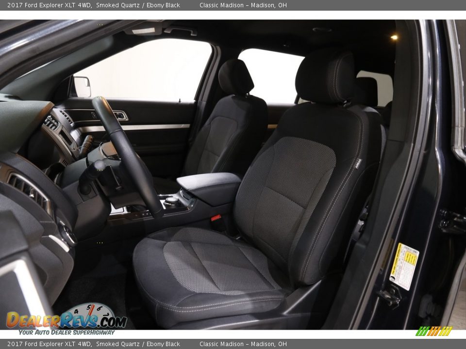 2017 Ford Explorer XLT 4WD Smoked Quartz / Ebony Black Photo #5
