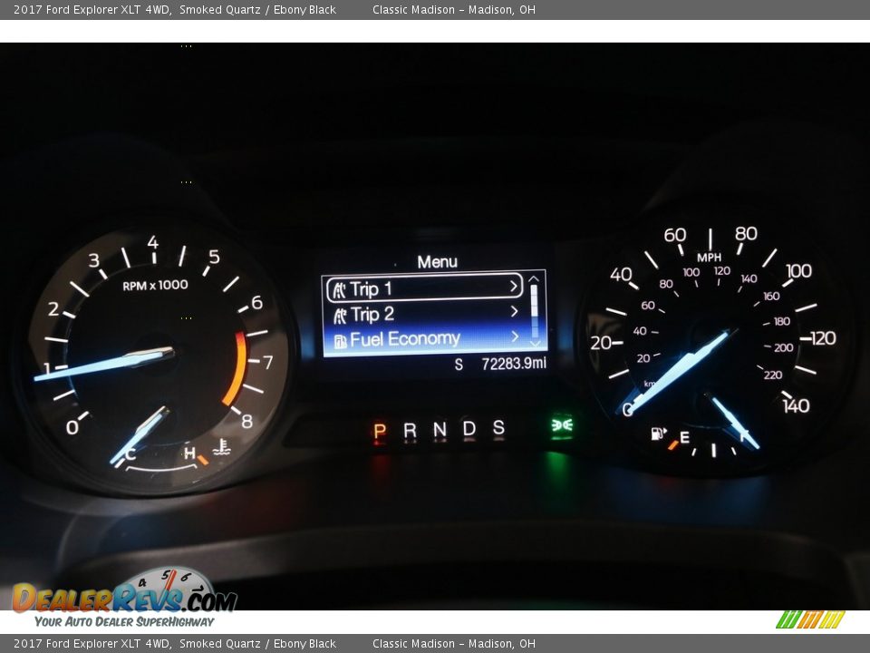 2017 Ford Explorer XLT 4WD Smoked Quartz / Ebony Black Photo #8