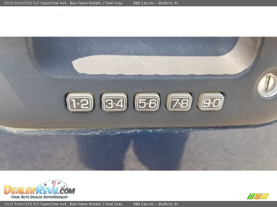2013 Ford F150 XLT SuperCrew 4x4 Blue Flame Metallic / Steel Gray Photo #17