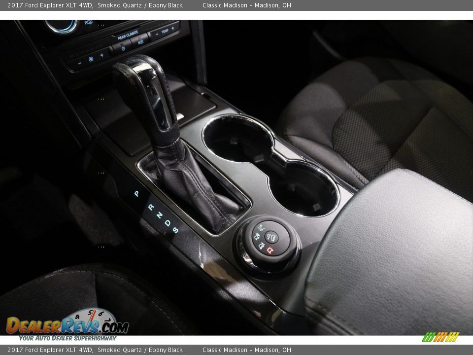 2017 Ford Explorer XLT 4WD Smoked Quartz / Ebony Black Photo #12