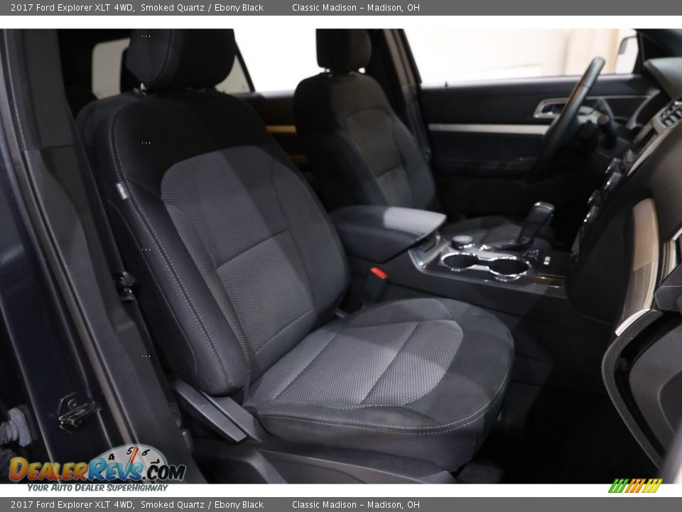 2017 Ford Explorer XLT 4WD Smoked Quartz / Ebony Black Photo #14
