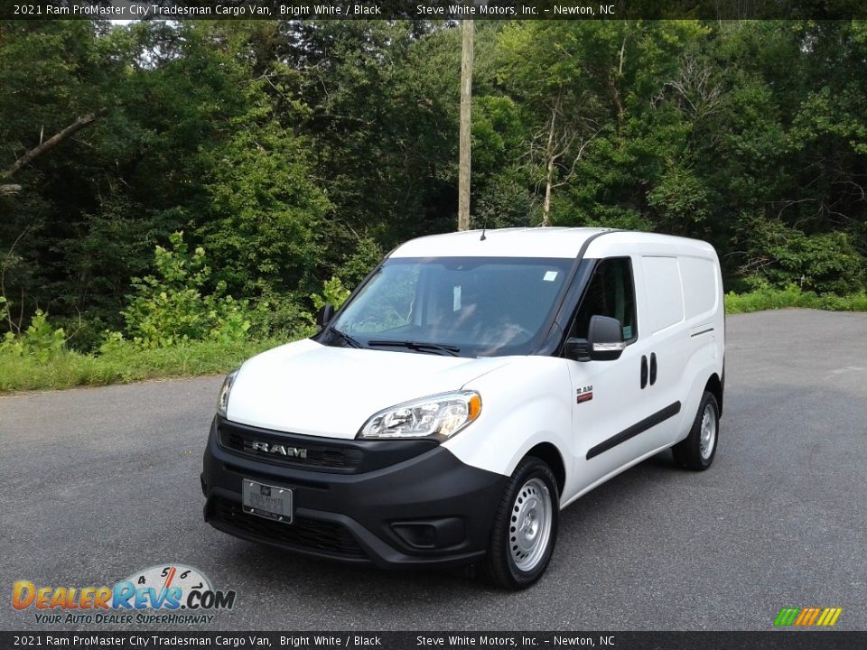 2021 Ram ProMaster City Tradesman Cargo Van Bright White / Black Photo #2