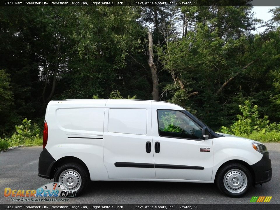 Bright White 2021 Ram ProMaster City Tradesman Cargo Van Photo #5