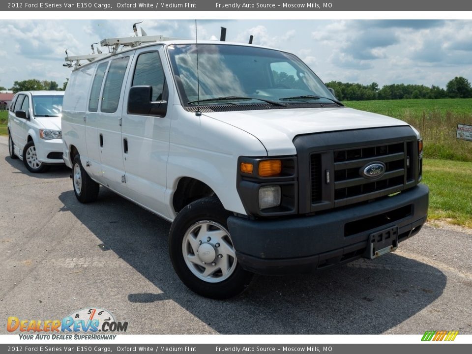 2012 Ford E Series Van E150 Cargo Oxford White / Medium Flint Photo #1