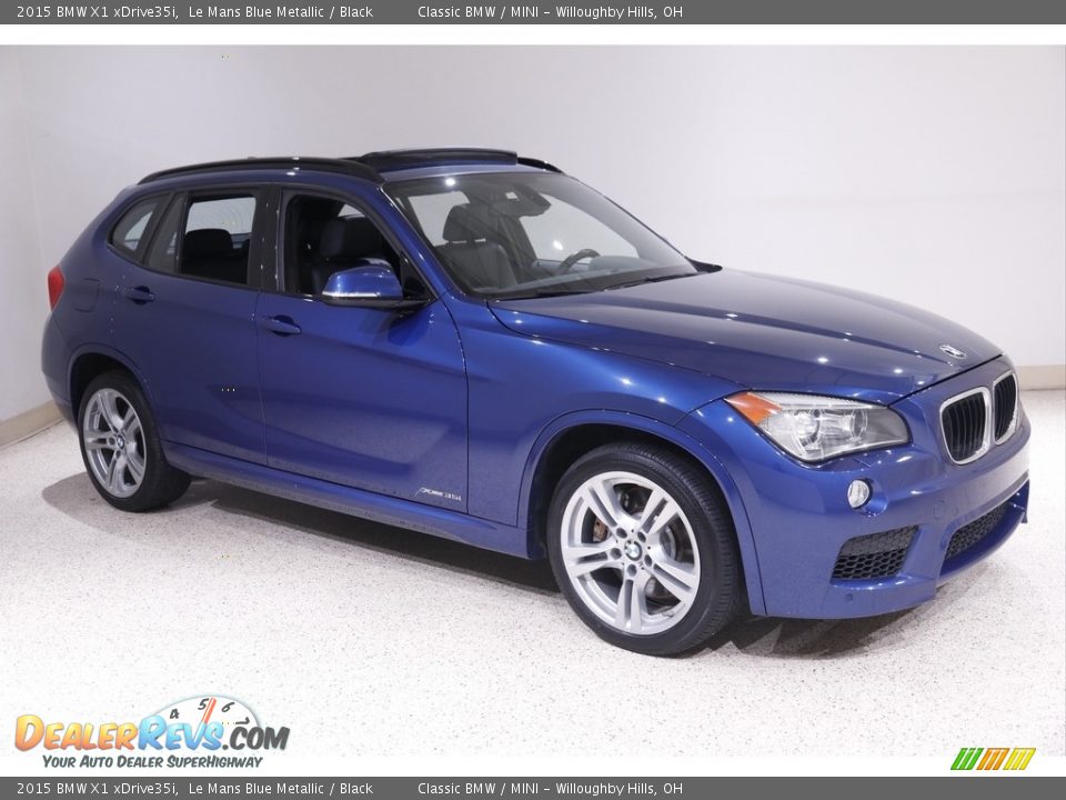 2015 BMW X1 xDrive35i Le Mans Blue Metallic / Black Photo #1