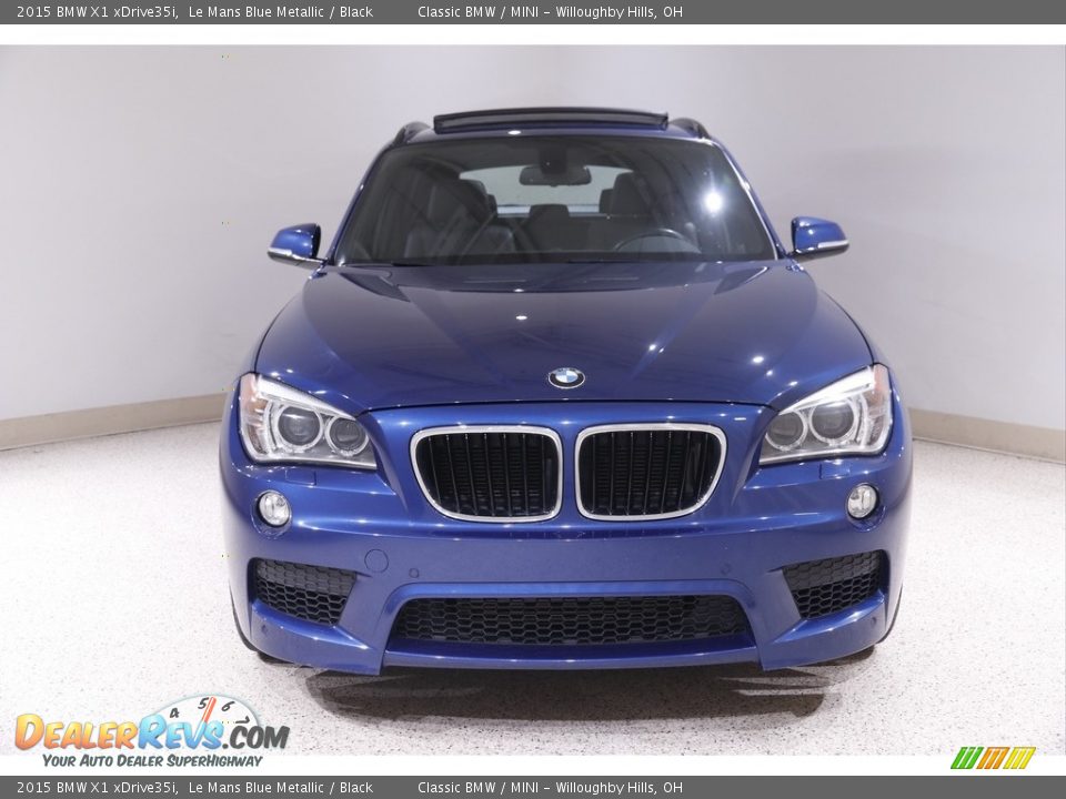 2015 BMW X1 xDrive35i Le Mans Blue Metallic / Black Photo #2