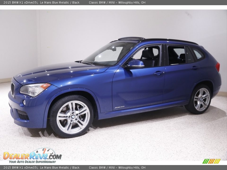 2015 BMW X1 xDrive35i Le Mans Blue Metallic / Black Photo #3