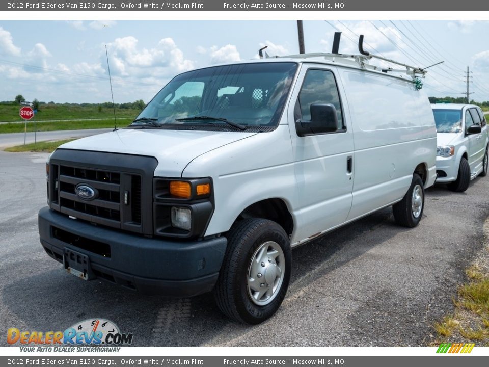 2012 Ford E Series Van E150 Cargo Oxford White / Medium Flint Photo #8