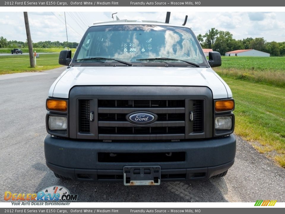 2012 Ford E Series Van E150 Cargo Oxford White / Medium Flint Photo #9