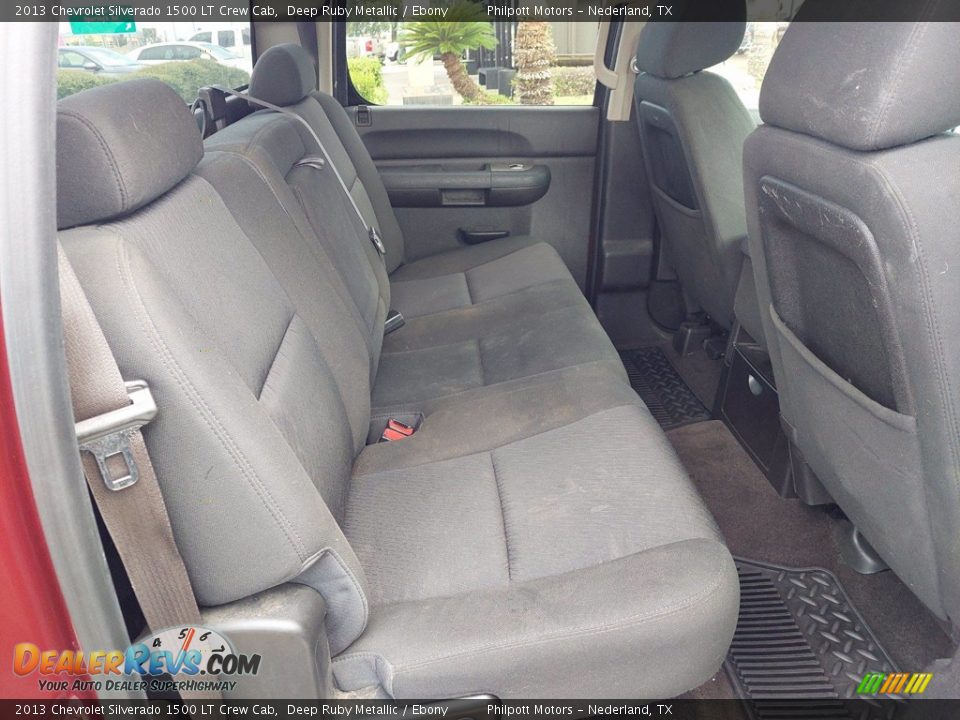 2013 Chevrolet Silverado 1500 LT Crew Cab Deep Ruby Metallic / Ebony Photo #25