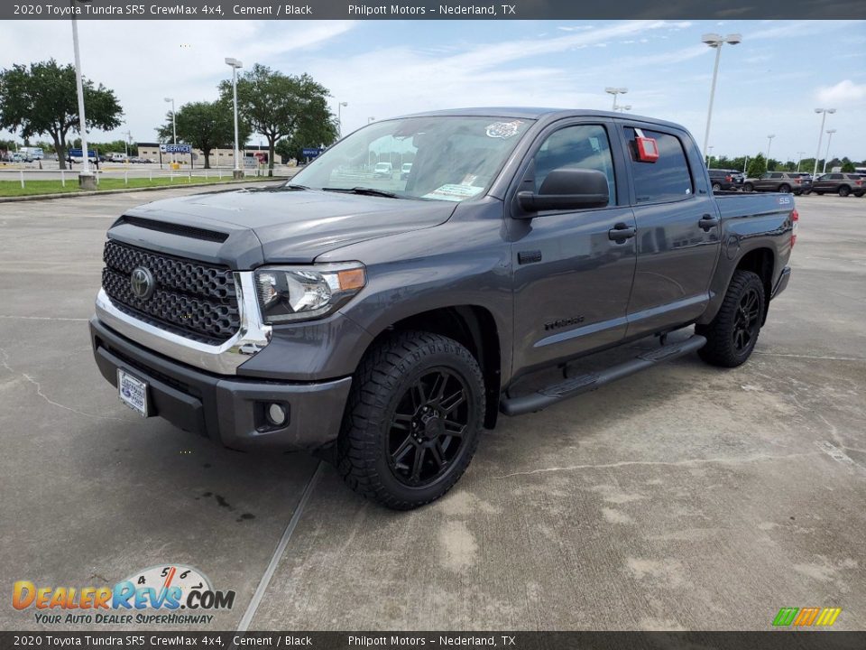 2020 Toyota Tundra SR5 CrewMax 4x4 Cement / Black Photo #3