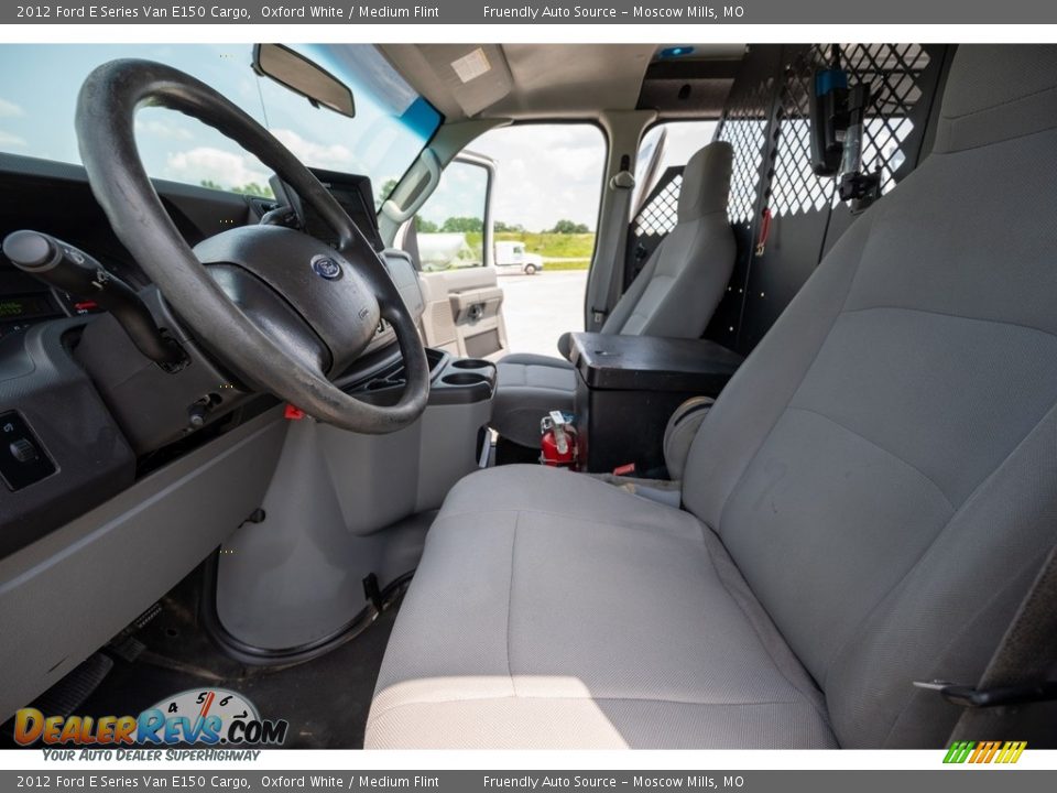 2012 Ford E Series Van E150 Cargo Oxford White / Medium Flint Photo #19