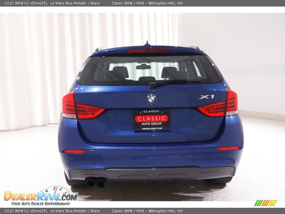 2015 BMW X1 xDrive35i Le Mans Blue Metallic / Black Photo #19