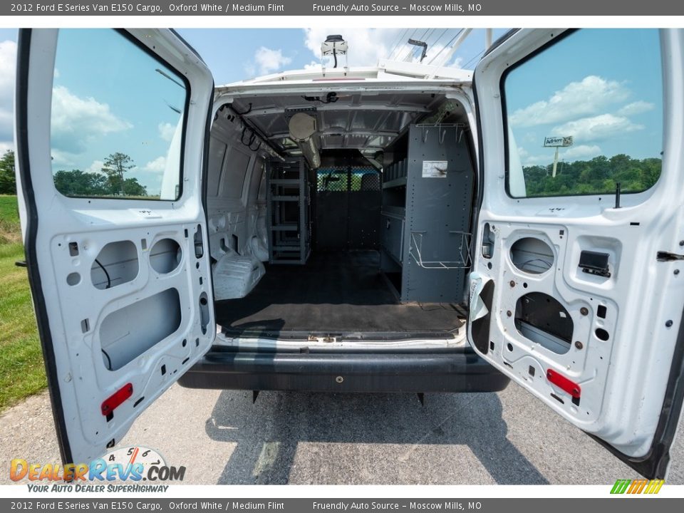 2012 Ford E Series Van E150 Cargo Oxford White / Medium Flint Photo #22