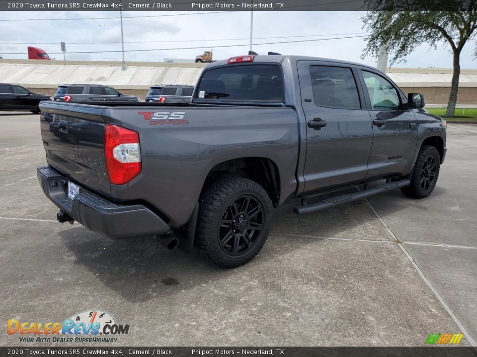 2020 Toyota Tundra SR5 CrewMax 4x4 Cement / Black Photo #7