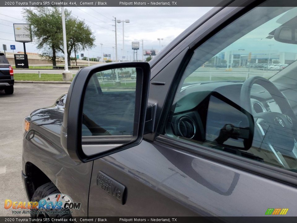 2020 Toyota Tundra SR5 CrewMax 4x4 Cement / Black Photo #10