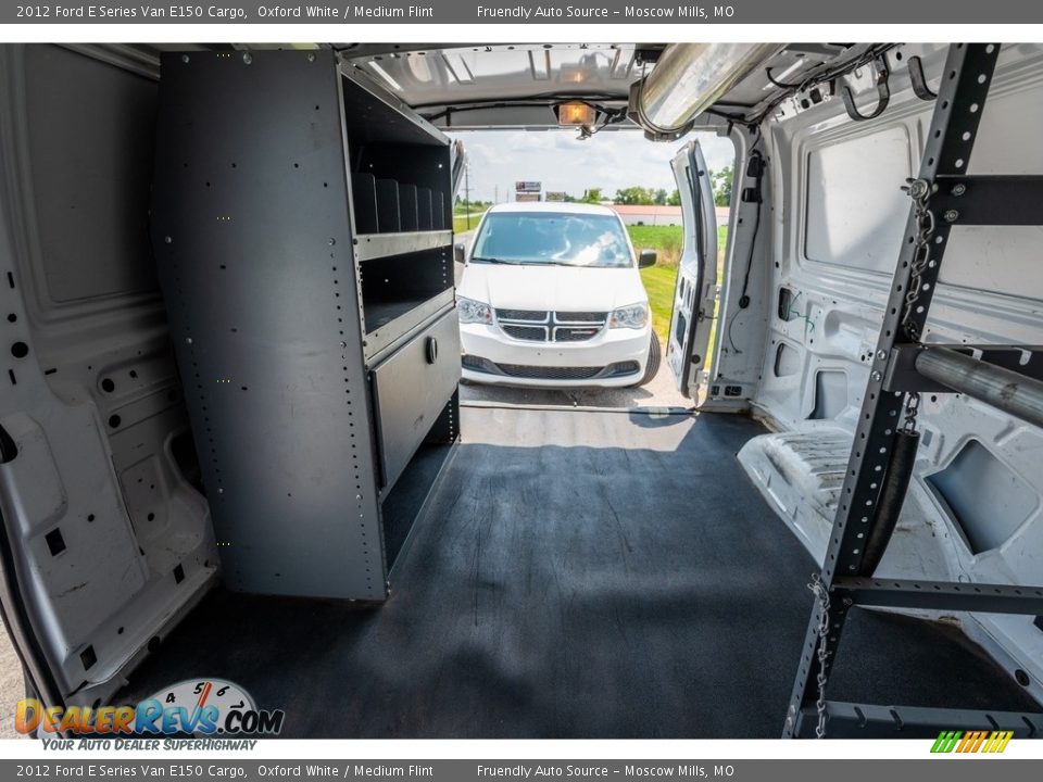 2012 Ford E Series Van E150 Cargo Oxford White / Medium Flint Photo #27